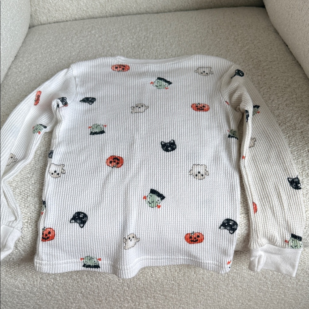 Carter's Cream Halloween Pajama Set - Picture 5 of 6